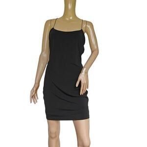 Just Quella Black Strappy Backless Mini Dress NWT Sexy Bodycon Party Clubwear